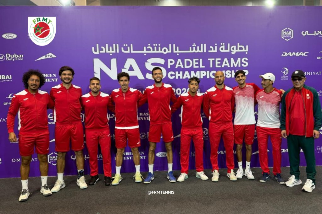 Le Padel Maroc brille à Dubaï : L’équipe nationale décroche la 3e place au Championnat NAS 2026